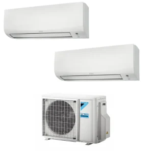 Condizionatore Climatizzatore Daikin Dual Split Inverter R-32 Serie Sensira 9000+9000 Con 2MXF40A Wi-Fi Integrato 9+9