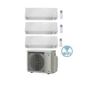 Condizionatore Climatizzatore Daikin Perfera All Seasons Trial Split Inverter R-32 12000+12000+12000 con 3MXM68A9 Wi-Fi In...