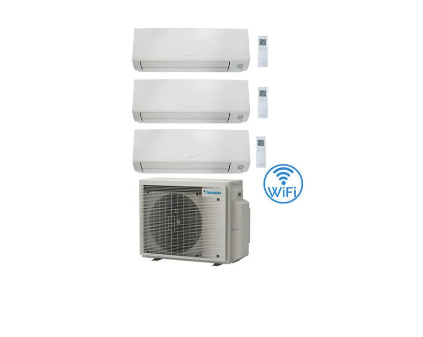 Condizionatore Climatizzatore Daikin Perfera All Seasons Trial Split Inverter R-32 12000+18000+18000 con 4MXM80A9 Wi-Fi In...