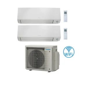 Condizionatore Climatizzatore Daikin Perfera All Seasons Dual Split Inverter R-32 12000+18000 con 2MXM68A9 Wi-fi integrato