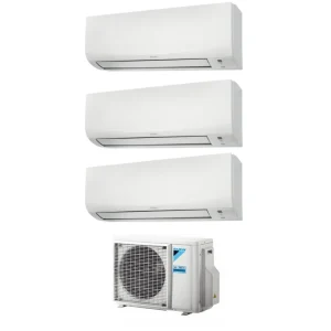 Condizionatore Climatizzatore Daikin Trial Split Inverter R-32 Serie Sensira 7000+7000+12000 Con 3MXF52A Wi-Fi Integrato 7...