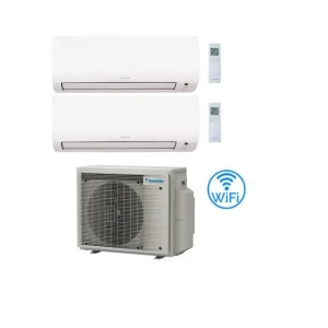 Condizionatore Climatizzatore Dual Split Inverter R-32 Daikin Comfora 9000+12000 con 2MXM40A con Wi-Fi Integrato