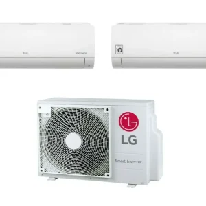 Condizionatore Climatizzatore LG Dual Split Inverter R-32 Libero Smart 7000+7000 BTU Con MU2R15 U13 +++ Wifi integrato 7+7