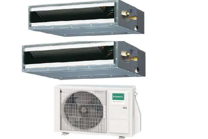 Condizionatore Climatizzatore General Fujitsu Multisplit Canalizzato Serie KLLAP R-32 9000+12000 Con AOHG18KBTA2