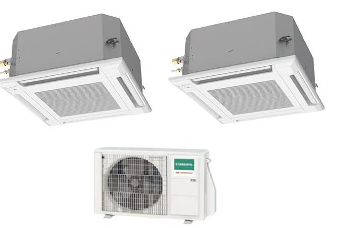 Condizionatore Climatizzatore General Fujitsu Multisplit R-32 Cassetta 12000+12000 Con AOHG14KBTA2