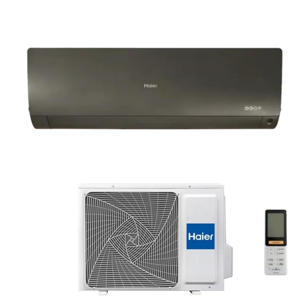 Condizionatore Climatizzatore Haier Monosplit Inverter Flexis Plus Black R-32 18000 BTU AS50S2SF1FA-MB3 Wi-Fi Integrato