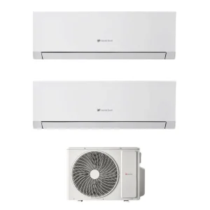 Condizionatore Climatizzatore Hermann Saunier Duval Dual Split Inverter R-32 VivAir Max 9000+9000 BTU Con SDH1-050MNA2O Wi...