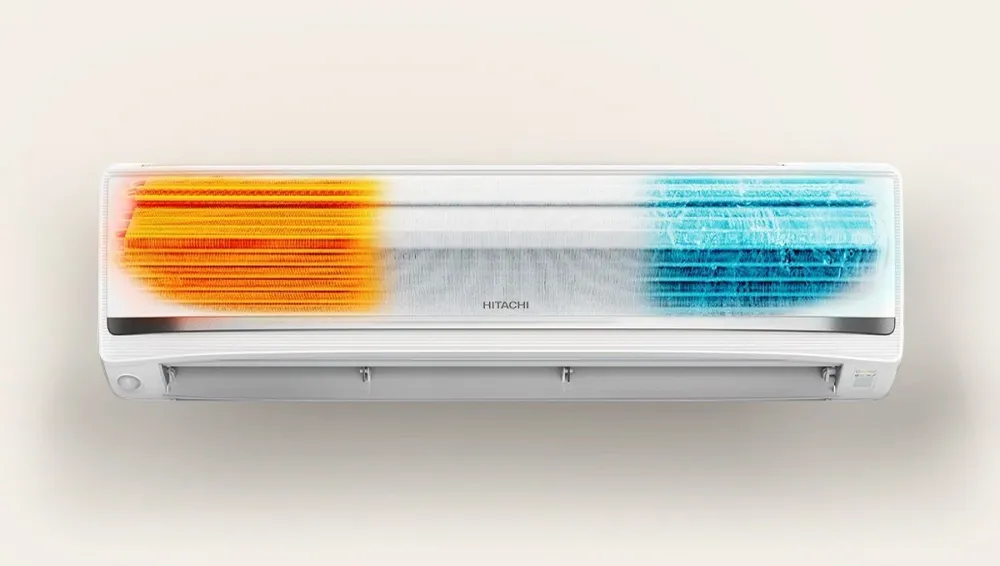 Condizionatore Climatizzatore Hitachi Monosplit Inverter AirHome 800 18000 BTU RAK-XJ50RHAE Wi-Fi Integrato