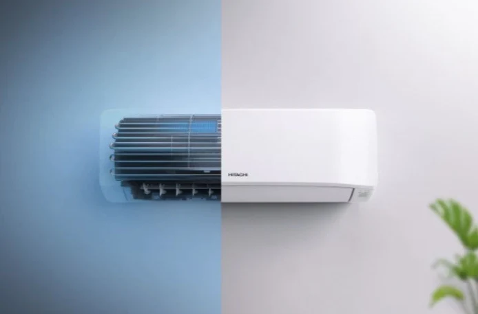 Condizionatore Climatizzatore Hitachi Monosplit Inverter R-32 Serie AIRHOME 600 9000 BTU RAK-VJ25RHAE Wi-Fi Integrato