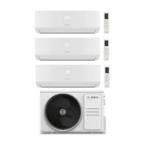 Condizionatore Climatizzatore Junkers Bosch Trial Split Inverter R-32 Serie Climate 7000i White 9000+9000+12000 BTU Con 50...