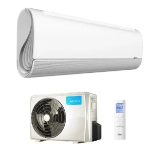 Condizionatore Climatizzatore Midea Monosplit Inverter Breezeless+ R32 Wi-Fi 12000 BTU MSFAAU-12HRFN8B