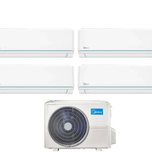 Condizionatore Climatizzatore Midea Quadri Split Evolution R-32 9000+9000+12000+12000 BTU Con M4O-36FN8-Q Wi-Fi Integrato