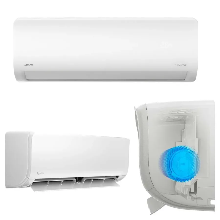 Condizionatore Climatizzatore Midea Quadri Split Inverter R-32 Xtreme Pro Green 9000+9000+12000+18000 BTU Con M4O-36FN8-Q...