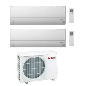 Condizionatore Climatizzatore Mitsubishi Electric Dual Split MSZ-BT R32 7000+12000 Con MXZ-2F42VF4 Wi-Fi 7+12