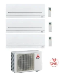 Condizionatore Climatizzatore Mitsubishi Electric MSZ-APVGK Trial Split Inverter R32 Wi-Fi 9000+9000+9000 Con MXZ-3F54VF