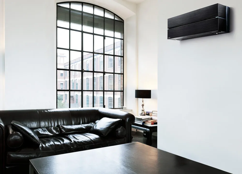 Condizionatore Climatizzatore Mitsubishi Electric Trial Split Kirigamine Style Onyx Black R-32 9+9+18 BTU Con MXZ-3F68VF4...