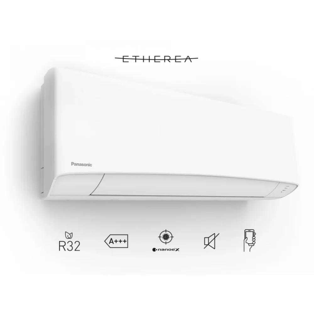 Condizionatore Climatizzatore Panasonic inverter Etherea White R-32 Wi-Fi CS-Z35ZKEW 12000 BTU