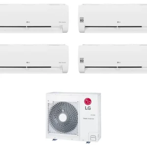 Condizionatore Climatizzatore LG Quadri Split Inverter R-32 Libero Smart 9000+9000+12000+12000 BTU Con MU4R27 U42 Wifi int...