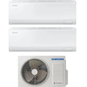 Condizionatore Climatizzatore Samsung Dual Split inverter Cebu S2 Wi-Fi R-32 9000+12000 BTU Con AJ040TXJ2KG/UE