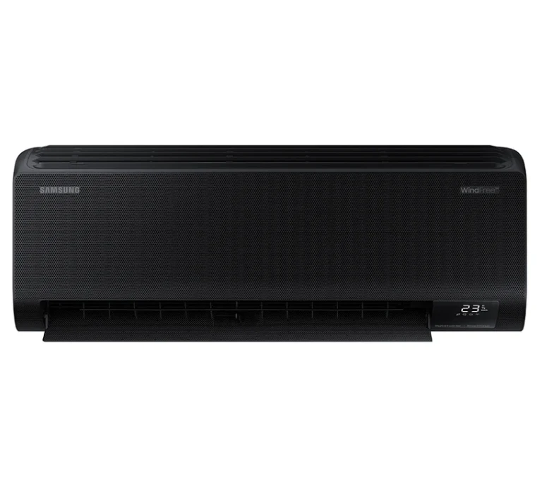 Condizionatore Climatizzatore Samsung Dual Split Inverter Windfree Black R-32 9000+9000 BTU Con AJ040TXJ2KG/EU Wi-Fi Integ...