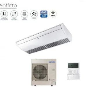 Condizionatore Climatizzatore Samsung Inverter Monosplit Soffitto Trifase AC140RNCDKG 48000 BTU