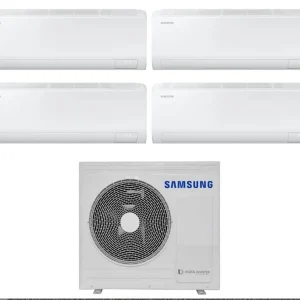 Condizionatore Climatizzatore Samsung Quadri Split inverter Cebu S2 Wi-Fi R-32 7000+7000+7000+7000 BTU Con AJ080TXJ4KG