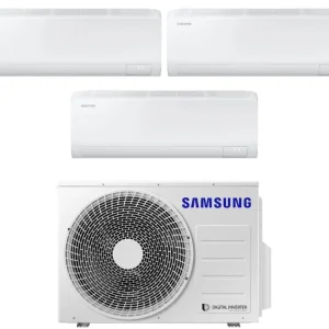Condizionatore Climatizzatore Samsung Trial Split inverter Cebu S2 Wi-Fi R-32 7000+7000+7000 BTU Con AJ052TXJ3KG/EU
