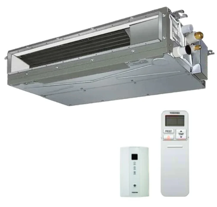 Condizionatore Climatizzatore Toshiba Dual Split Inverter Canalizzato U2 13000+7000 Con RAS-2M14G3AVG-E R-32 Wi-Fi Optiona...
