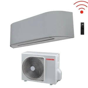 Condizionatore Climatizzatore Toshiba Monosplit Inverter Haori Grigio 16000 BTU R-32 Wi-Fi Integrato RAS-B16N4KVRG-E