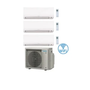 Condizionatore Climatizzatore Trial Split Inverter R-32 Daikin Comfora 9000+9000+9000 con 3MXM52A9 con Wi-Fi Integrato