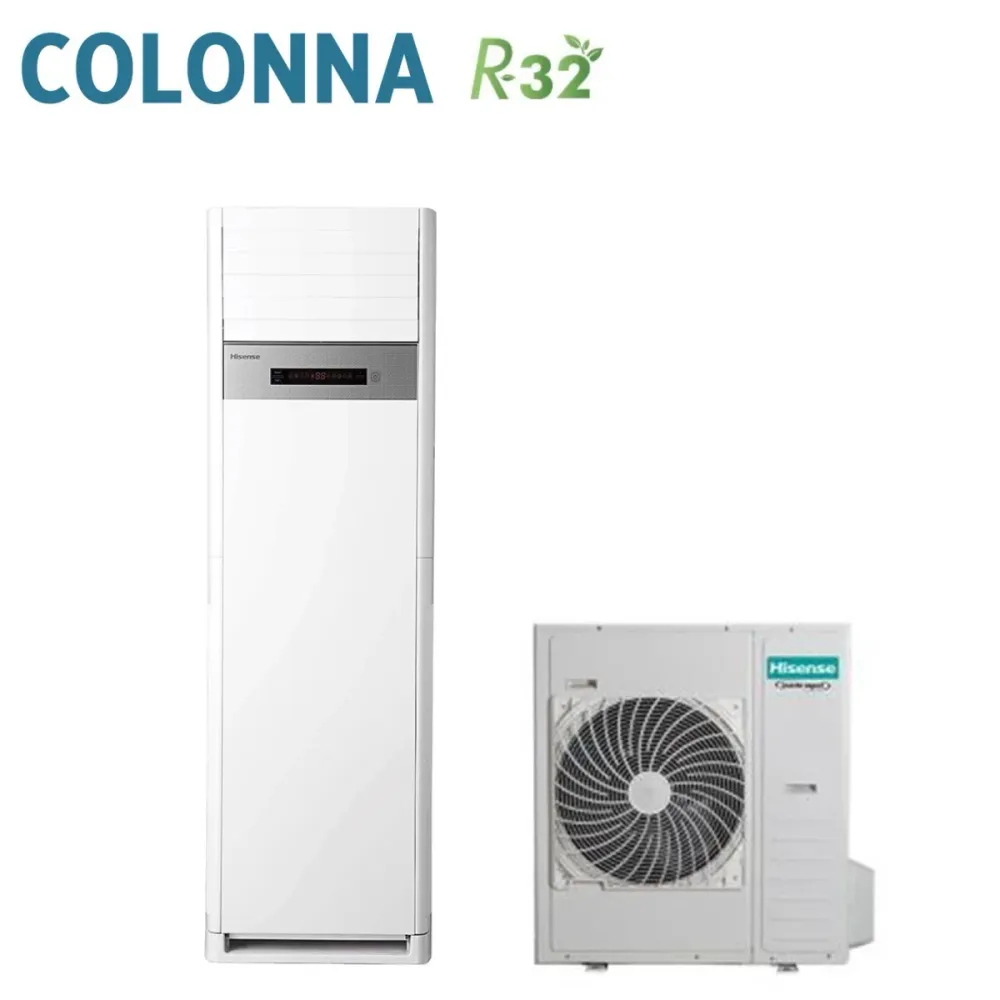 Condizionatore Colonna Hisense 48000 Btu AUF140UR4RMPA Trifase R-32 Wi-Fi Optional