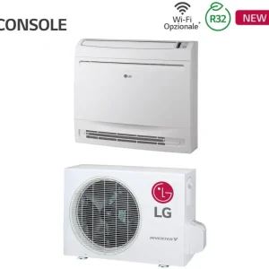 Condizionatore Console LG 9000 Btu UQ09F R-32 Wi-Fi Optional