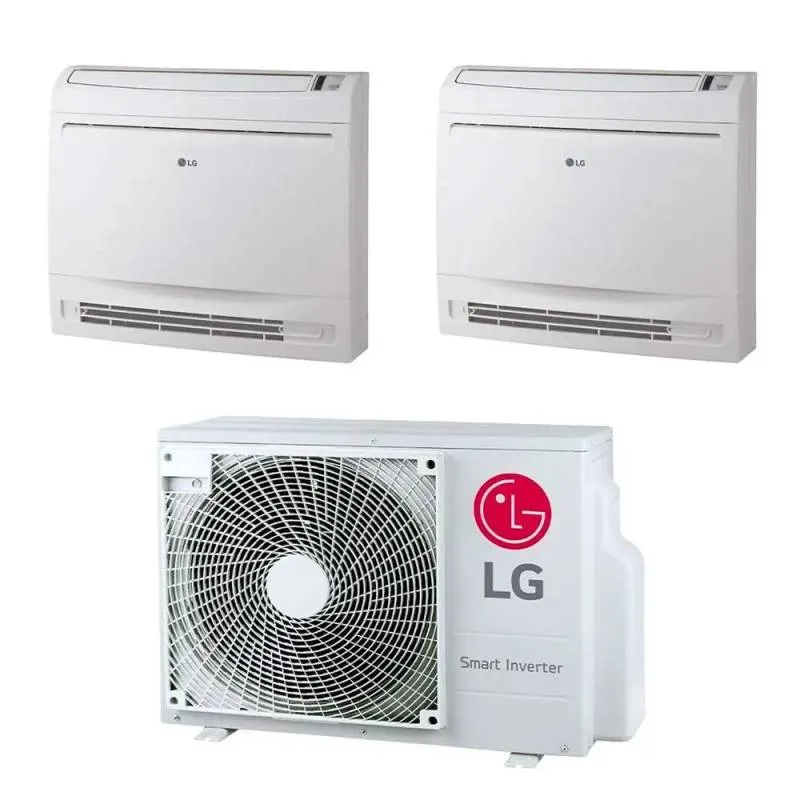 Condizionatore Dual Split Console LG 9+12 Btu con MU2R17 R-32 Wi-Fi Optional