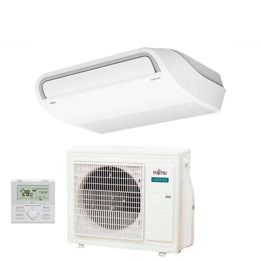 Condizionatore Fujitsu Soffitto serie KR ECO 36000 Btu ABEG36KRTA R-32 Trifase Wi-Fi Optional