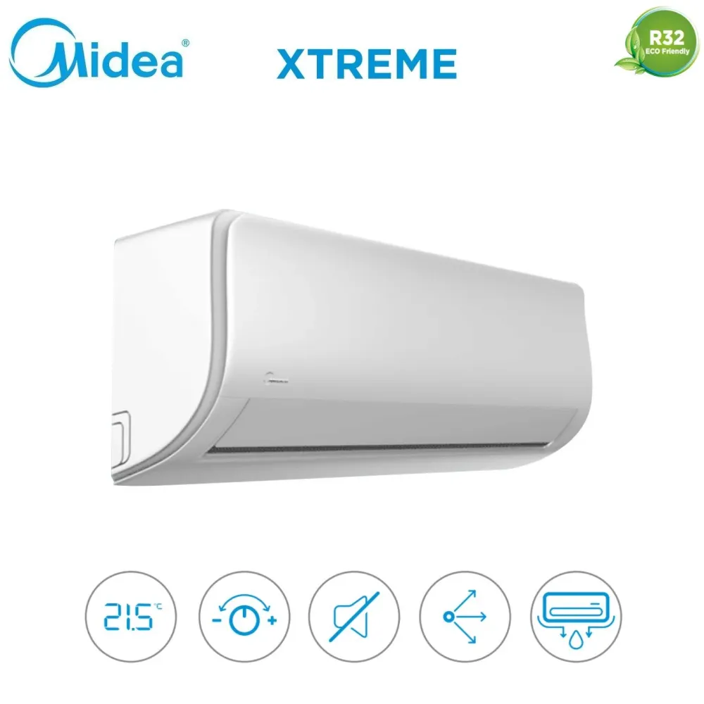 Condizionatore Midea Penta Split XTREME PRO 9+9+9+9+12 con M5O-42FN8-Q R-32 Wi-Fi Integrato