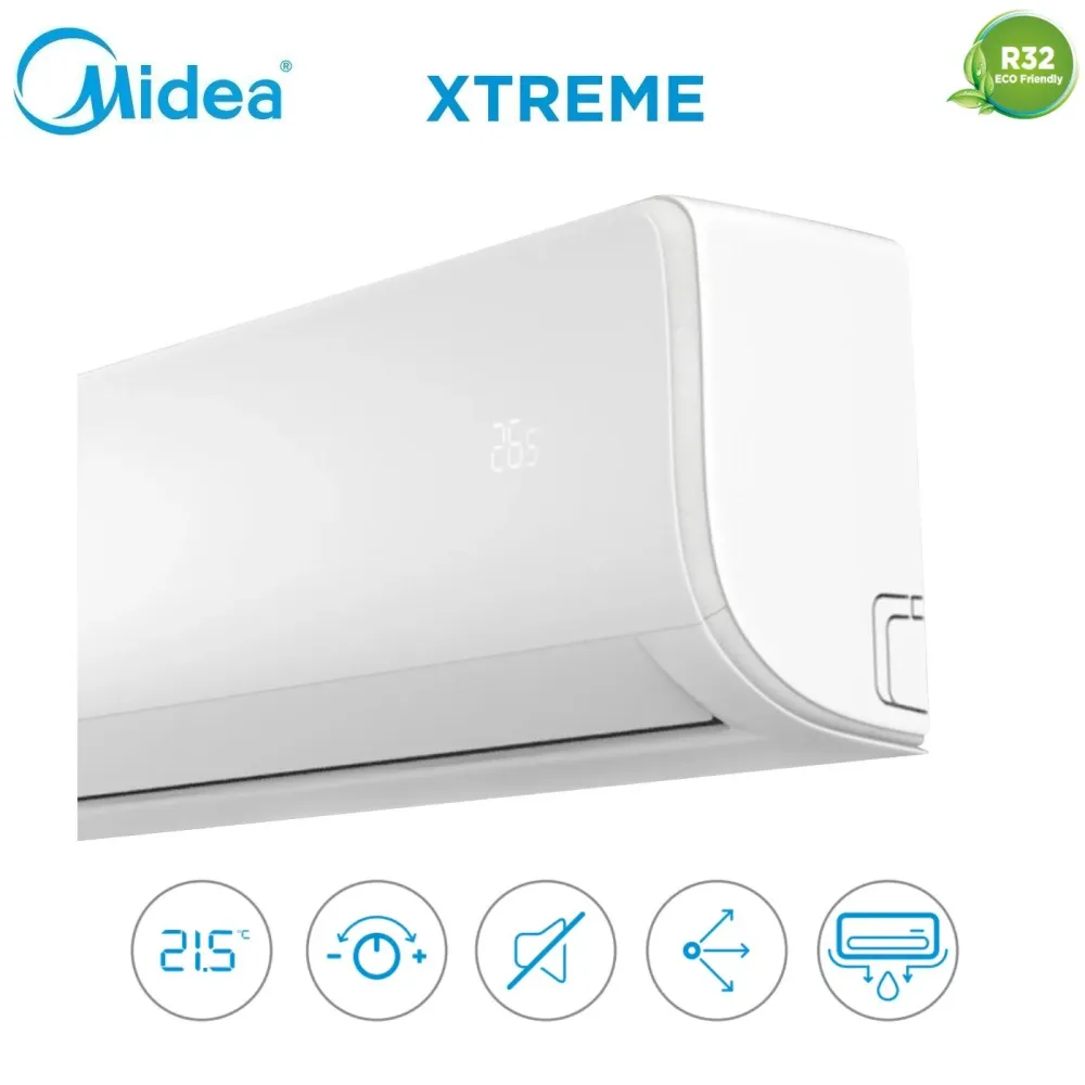 Condizionatore Midea Penta Split XTREME PRO 9+9+9+9+12 con M5O-42FN8-Q R-32 Wi-Fi Integrato