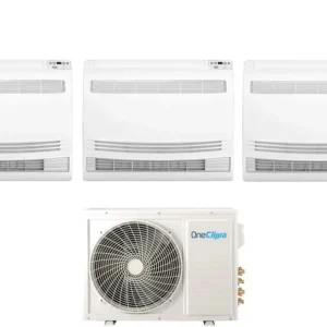 Condizionatore OneClima Trial Split Console 12+12+18 con MLT42x5/Y24 R-32 Wi-Fi Optional con Telecomando di Serie