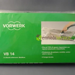 Confezione sacchi sottovuoto 3 pz 30x60cm Vorwerk Folletto