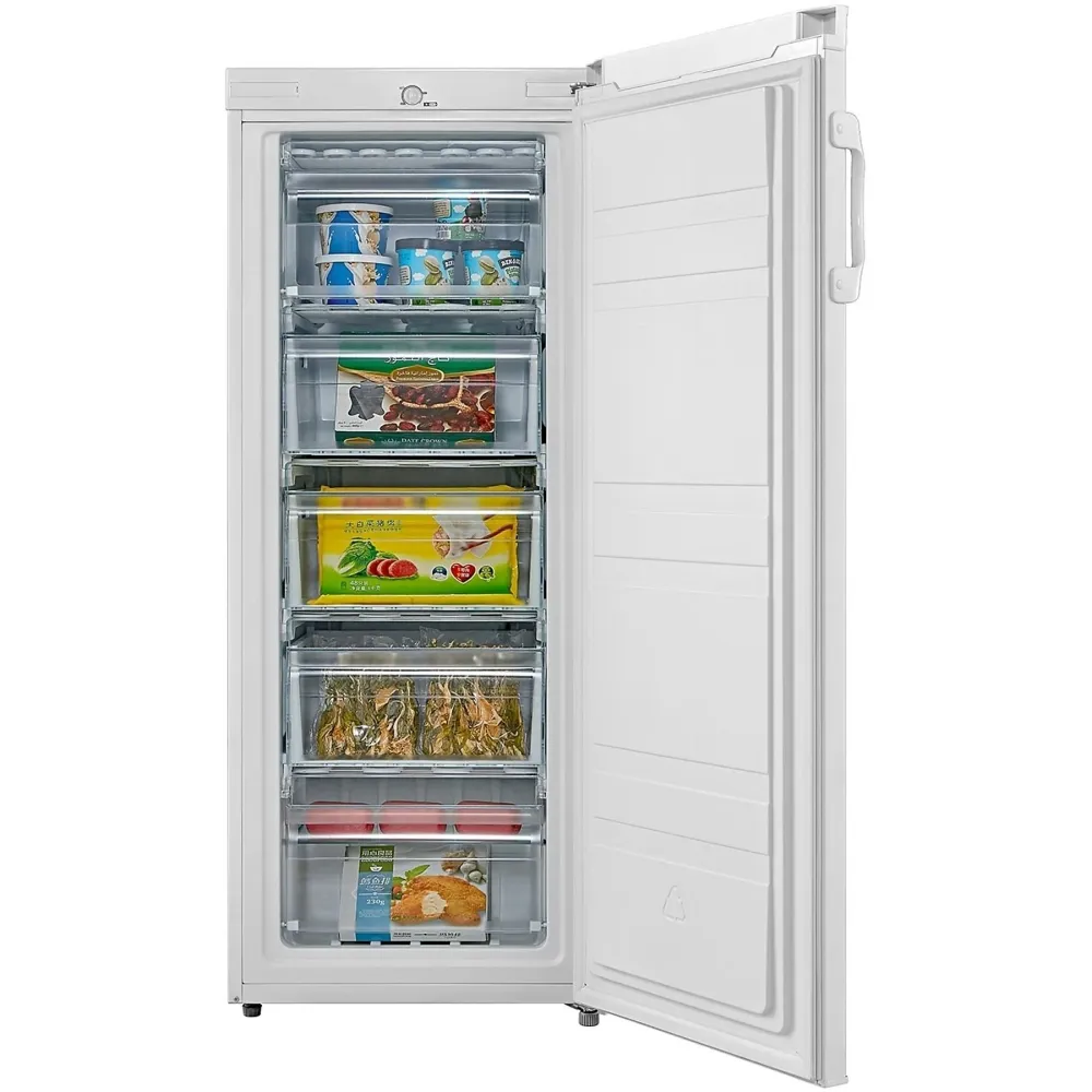 Congelatore Verticale Comfee RCU219WH2 160 Litri Classe E (A142xL55xP55) Bianco