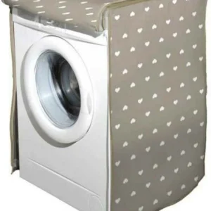 Copri Lavatrice Prottetivo 62x58x85 Cm Telo Imbottito Cerniera Zip Cuori 736810