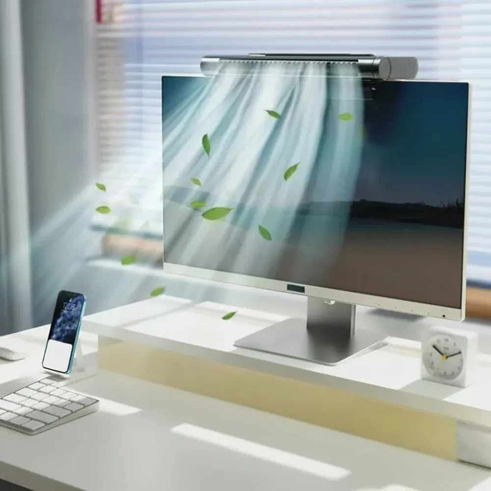 COOLMORA – Condizionatore da tavolo e ventilatore USB senza pale per un flusso d'aria rinfrescante quotidiano Cozey Maison