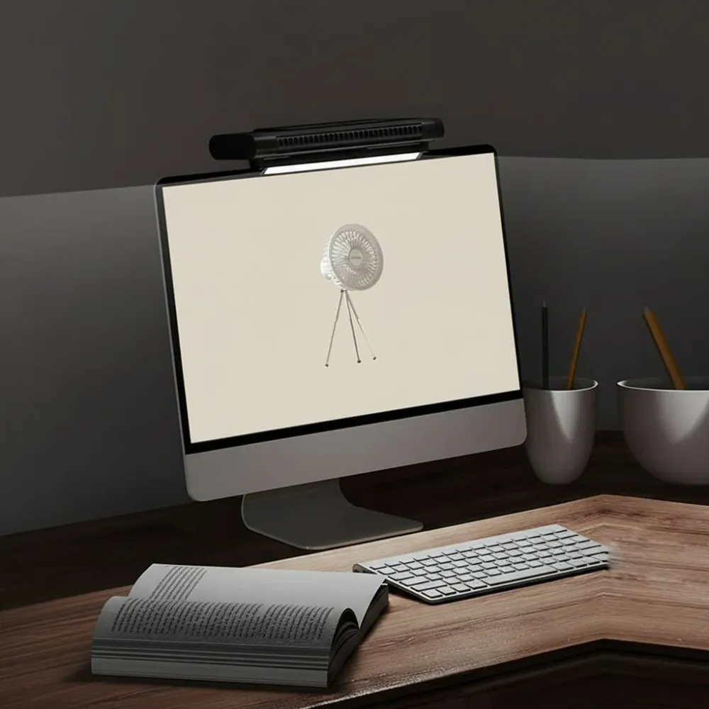 COOLMORA – Condizionatore da tavolo e ventilatore USB senza pale per un flusso d'aria rinfrescante quotidiano Cozey Maison