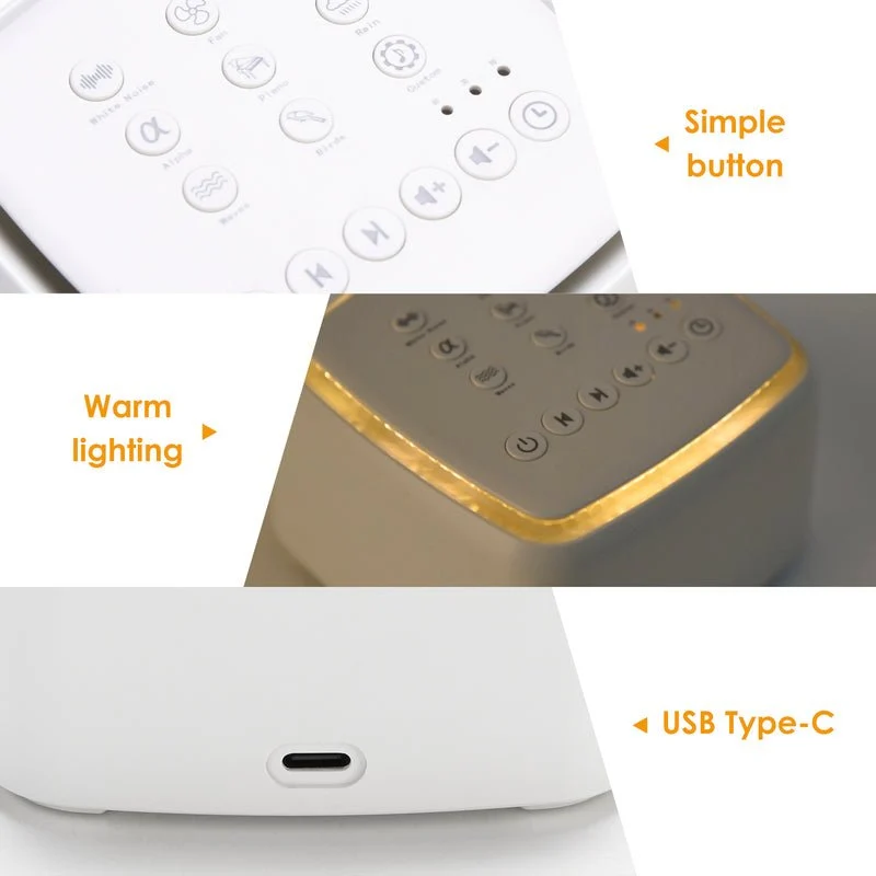 DREAMWAVE – Macchina per il sonno rumore bianco rilassante per un sonno migliore Cozey Maison