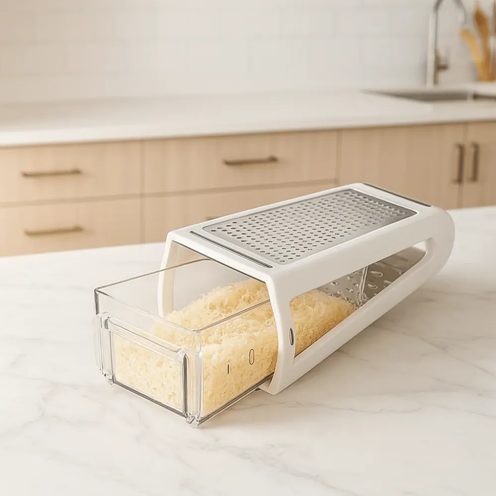 GRIND FORCE – Grattugia acciaio inox doppia faccia per una preparazione cucina senza sforzo Cozey Maison