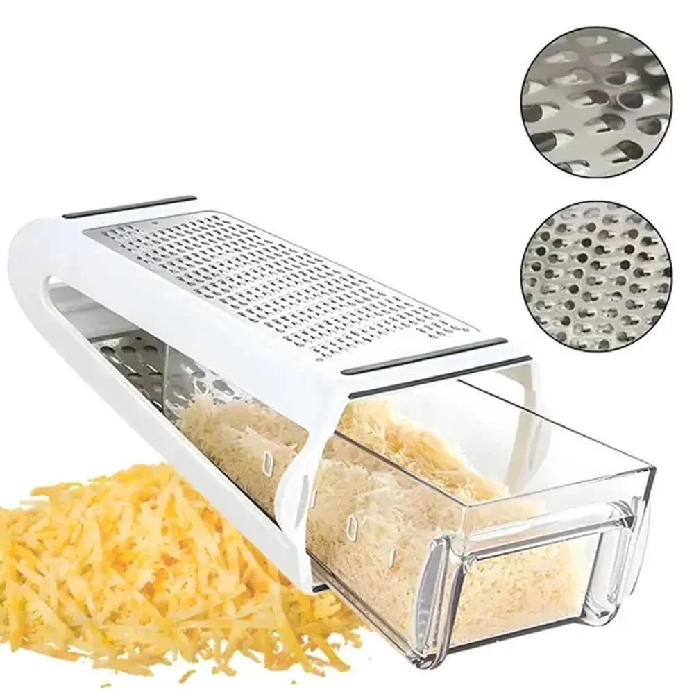 GRIND FORCE – Grattugia acciaio inox doppia faccia per una preparazione cucina senza sforzo Cozey Maison
