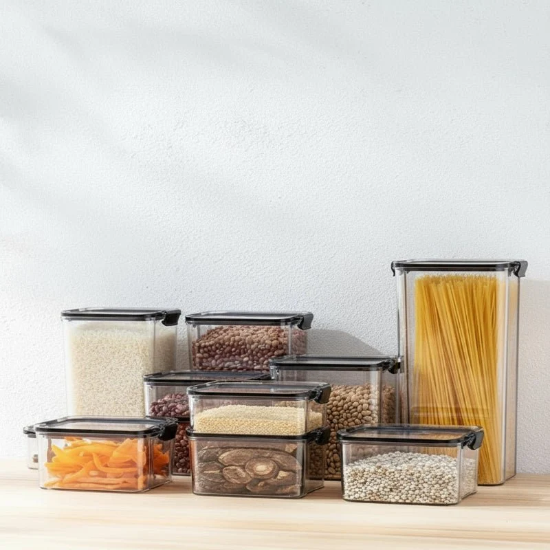 KEEPURA – Set di contenitori per alimenti sigillati e ecologici per cucine fresche e organizzate Cozey Maison