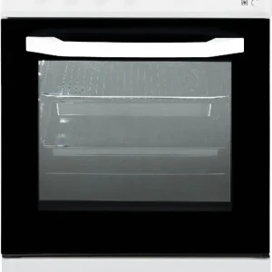 Cucina Gas Beko 4 Fuochi e Forno Elettrico 54 Lt CSS42014FW (L50xP50) Con Coperchio Colore Bianco