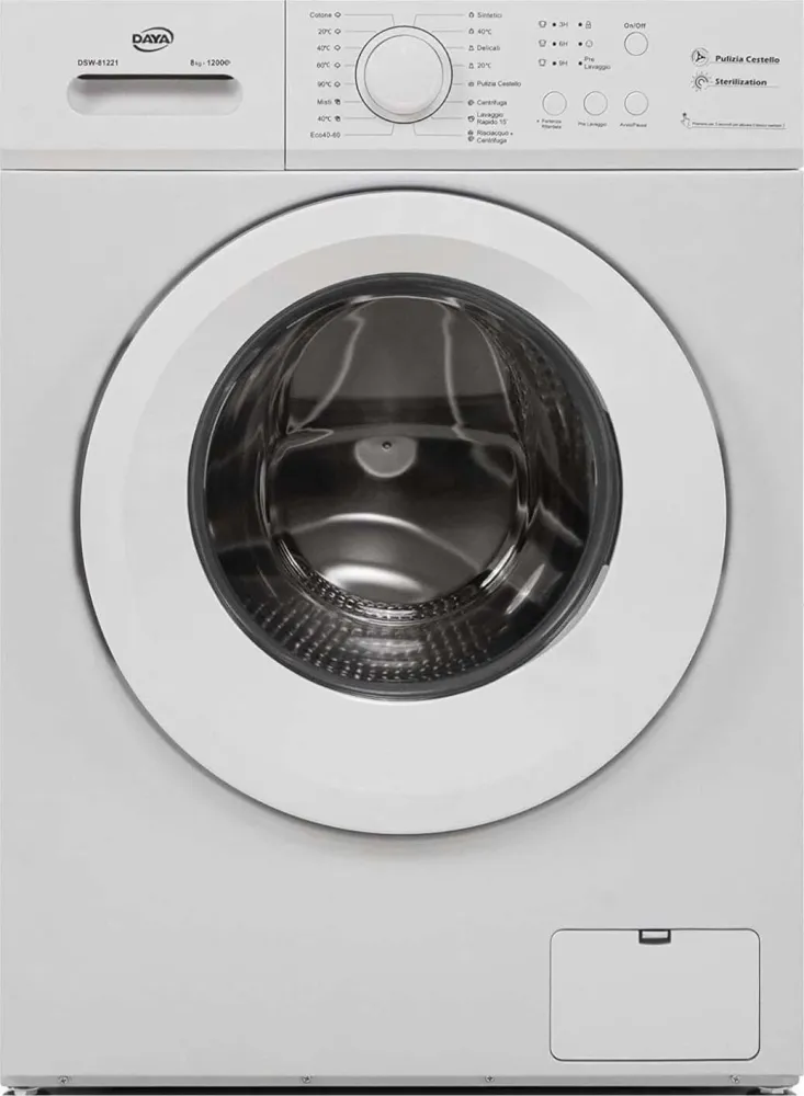 Daya DSW91221 Lavatrice | 9KG | Centrifuga 1200 giri | Classe E