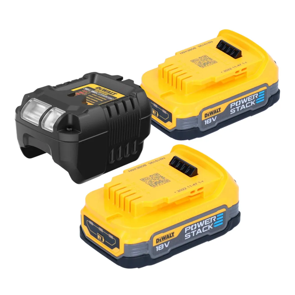 DeWalt DCV 501 LE2 aspirapolvere batteria 18 V 0,7 l classe di polvere L + 2x batteria Powerstack 1,7 Ah + caricatore