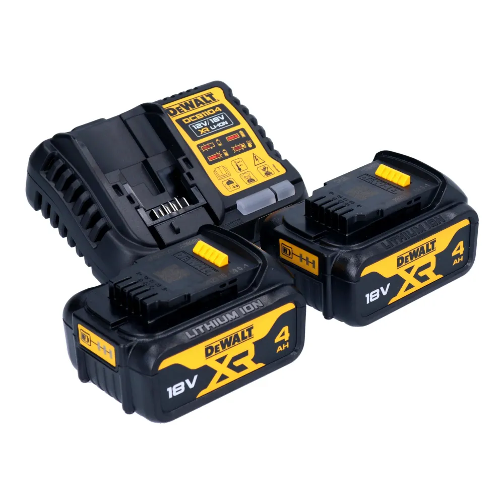 DeWalt DCV 501 LM2 aspirapolvere batteria 18 V 0,7 l classe di polvere L + 2x batteria ricaricabile 4,0 Ah + caricabatterie